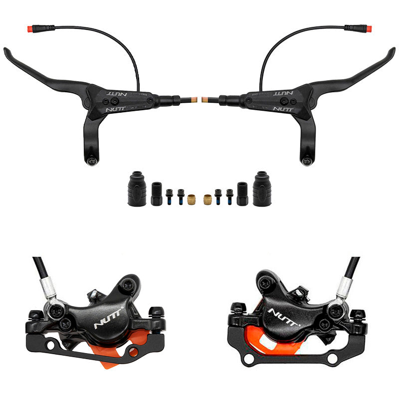 Kit de frein hydraulique noir A5-D Avant L arrière R [NUTT]