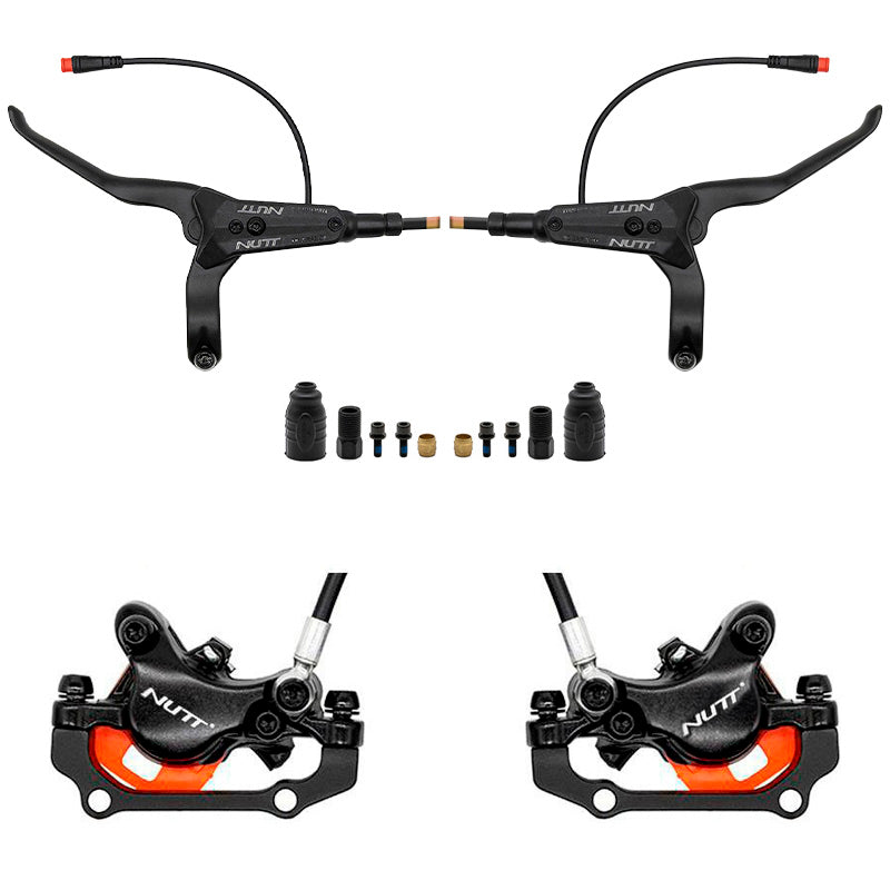 Kit de frein hydraulique noir A5-D Avant R arrière L [NUTT]