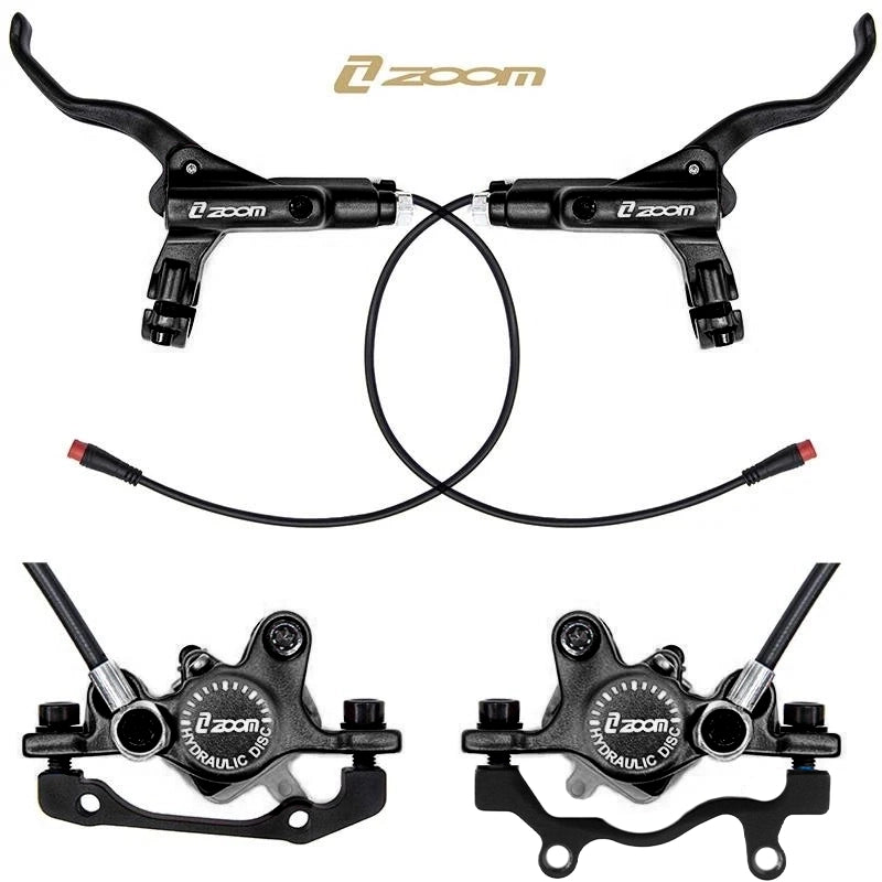 Kit de frein hydraulique noir CR-3 Avant Gauche arrière Droit [Zoom]