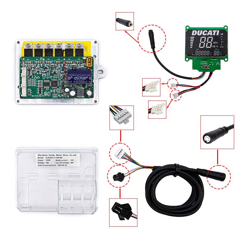 Kit électronique KC9 36V 15A 550W [Ducati]