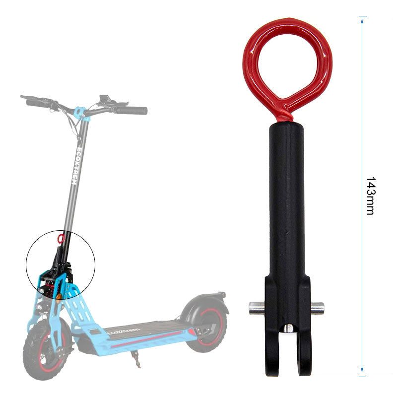 Levier rabattable avec anneau pour Ecoxtrem