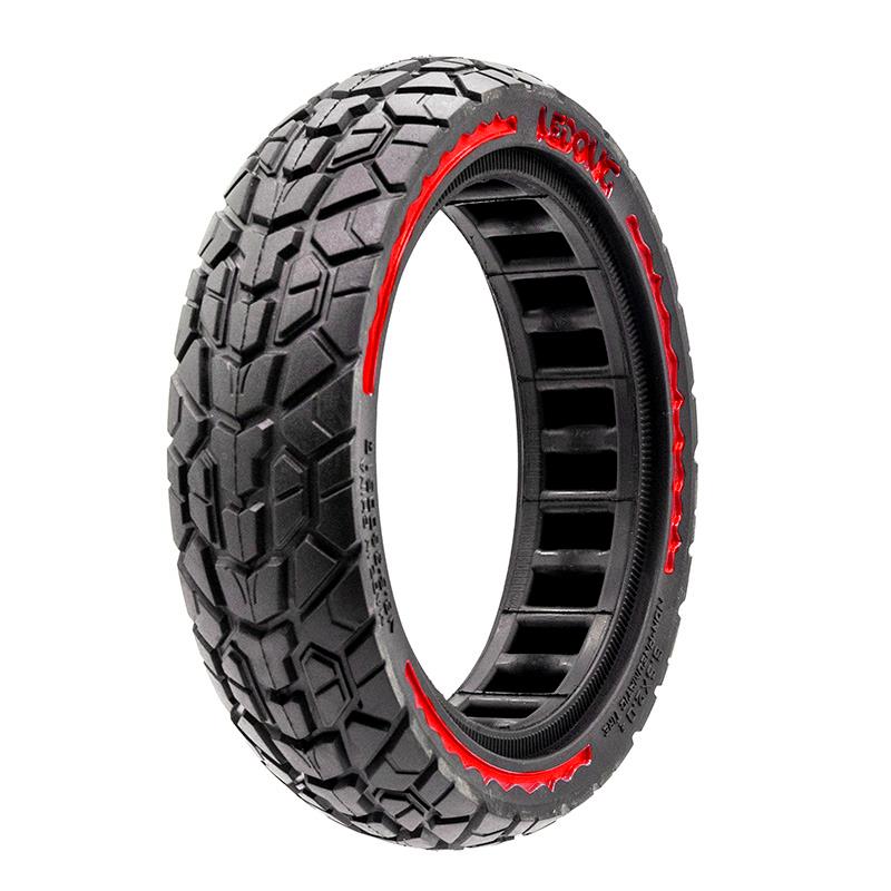 Pneu plein ultra-léger offroad 8,5x2 [Nedong] noir/rouge