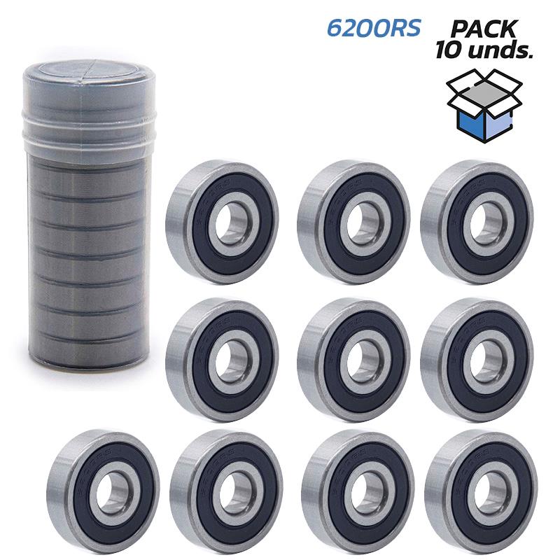 Roulement à billes 6200RS - 10 pièces