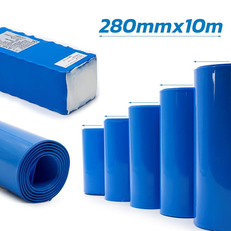 Gaine thermo-rétractable bleue – 10 m 280mm